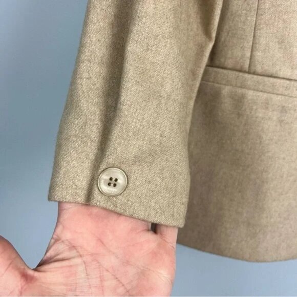 Vintage Panther Wool Blend One-Button Blazer Jacket Size 11/12 - Picture 3 of 7